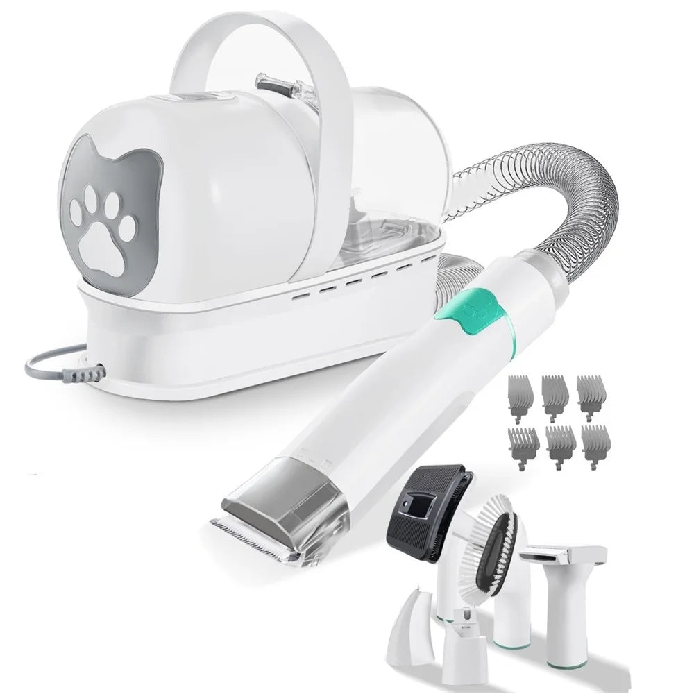 Kit de Toilettage 7-en-1 Thermostatique Premium pour Chiens et Chats - HautePattes