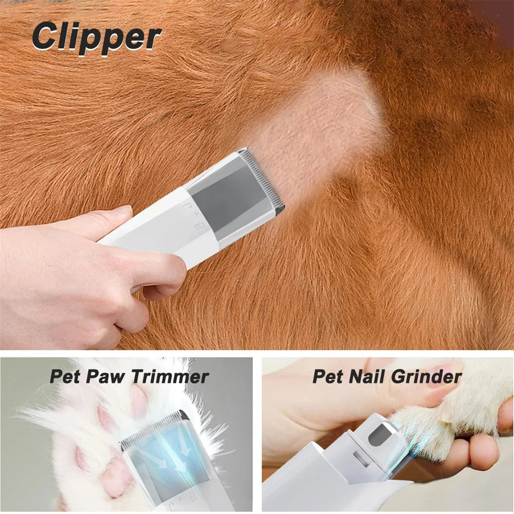 Kit de Toilettage 7-en-1 Thermostatique Premium pour Chiens et Chats - HautePattes