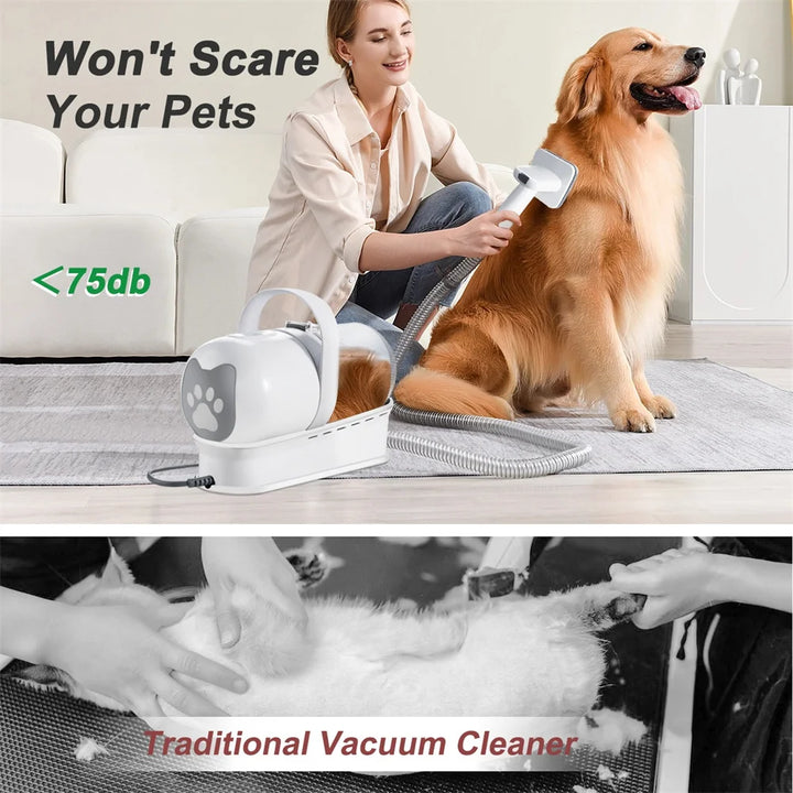 Kit de Toilettage 7-en-1 Thermostatique Premium pour Chiens et Chats - HautePattes