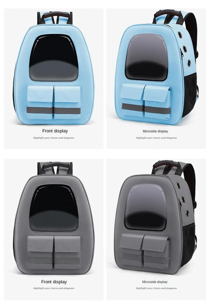Sac à dos réfléchissant pour chat de compagnie, sacs de Transport pour chiens, sac respirant pour le Transport, voyage, espace extérieur, Cage à capsules, sac étanche pour chien - HautePattes
