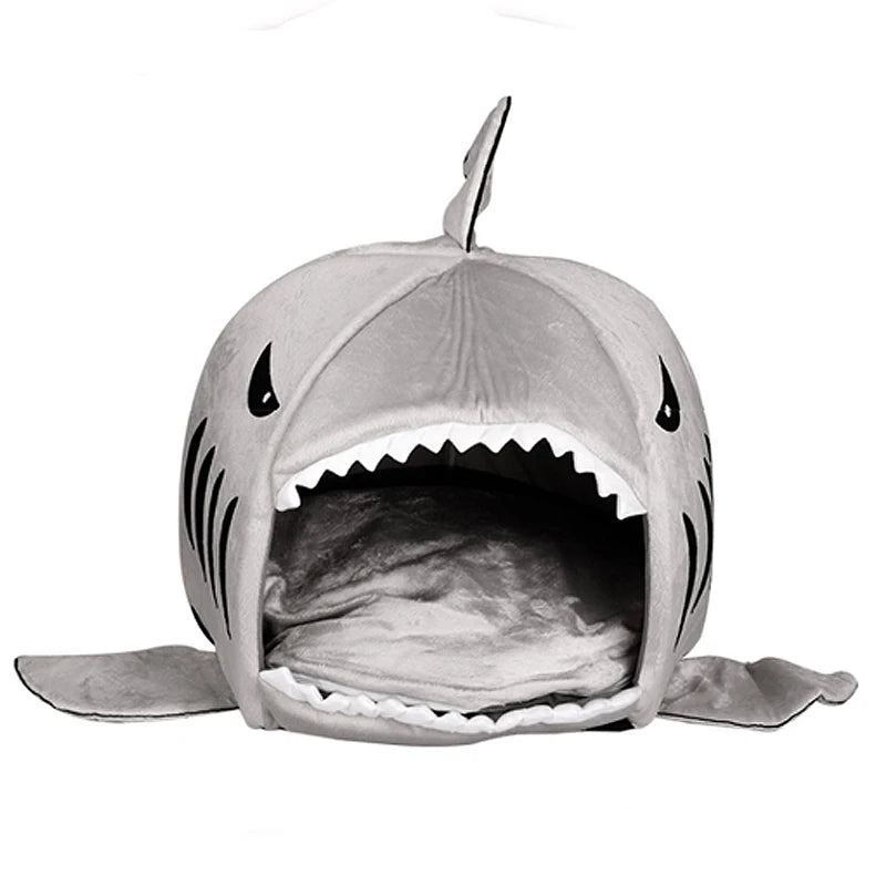 Nid pour animaux de compagnie en forme de requin - HautePattes