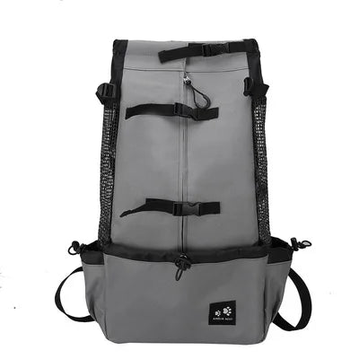 Sac à dos d'extérieur à Double épaule pour chien, sac de transport réfléchissant réglable pour chiens bouledogue français carlin, sac à dos de transport pour voyage - HautePattes