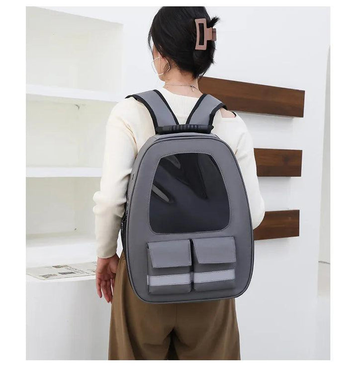 Sac à dos réfléchissant pour chat de compagnie, sacs de Transport pour chiens, sac respirant pour le Transport, voyage, espace extérieur, Cage à capsules, sac étanche pour chien - HautePattes