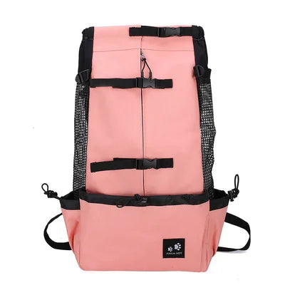 Sac à dos d'extérieur à Double épaule pour chien, sac de transport réfléchissant réglable pour chiens bouledogue français carlin, sac à dos de transport pour voyage - HautePattes