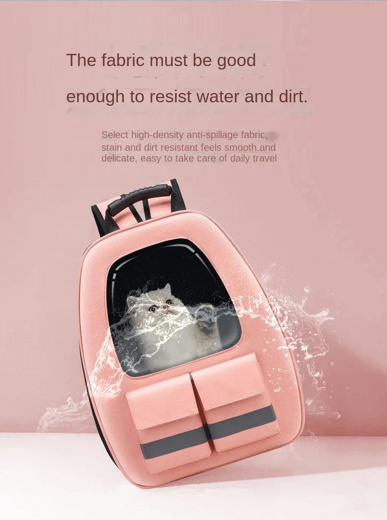 Sac à dos réfléchissant pour chat de compagnie, sacs de Transport pour chiens, sac respirant pour le Transport, voyage, espace extérieur, Cage à capsules, sac étanche pour chien - HautePattes