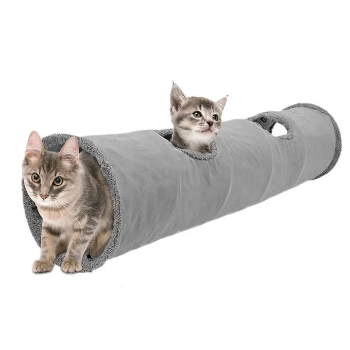 Tunnel pour chat polaire : cachette secrète, cocon de jeu
