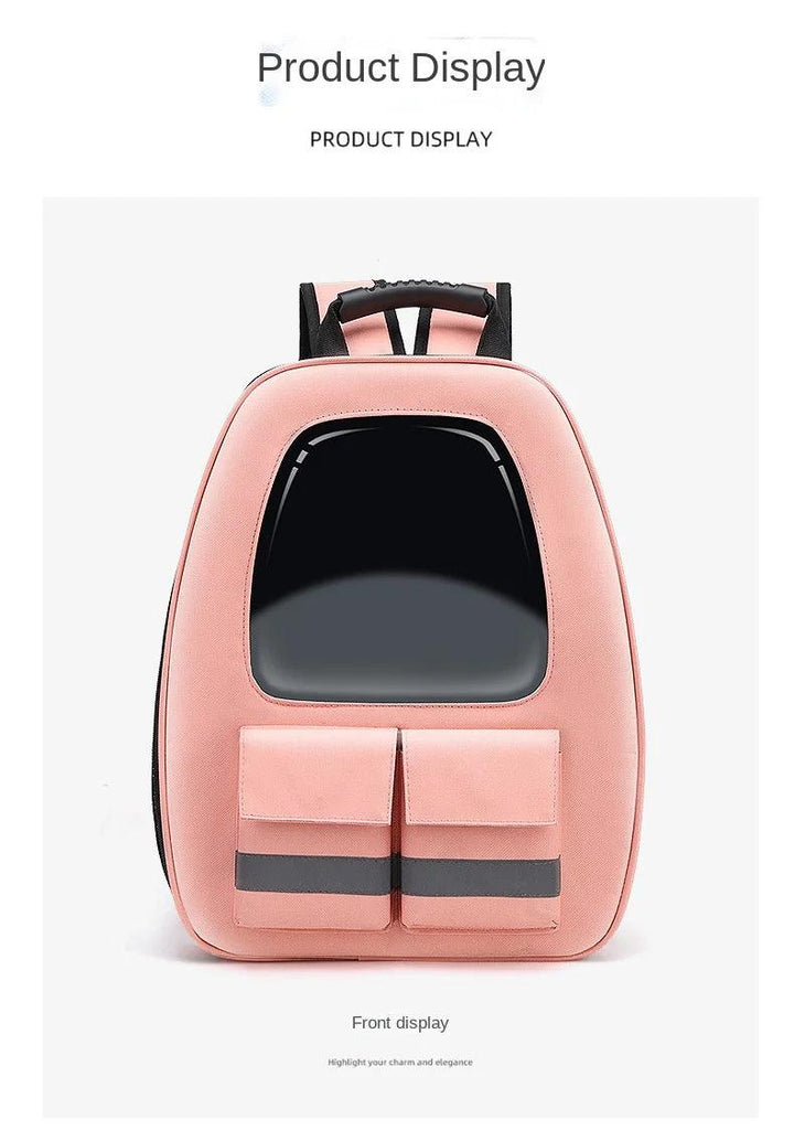 Sac à dos réfléchissant pour chat de compagnie, sacs de Transport pour chiens, sac respirant pour le Transport, voyage, espace extérieur, Cage à capsules, sac étanche pour chien - HautePattes