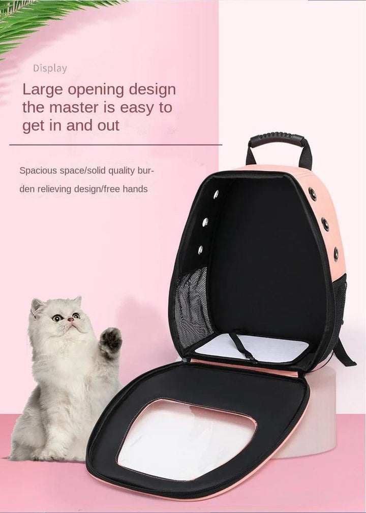 Sac à dos réfléchissant pour chat de compagnie, sacs de Transport pour chiens, sac respirant pour le Transport, voyage, espace extérieur, Cage à capsules, sac étanche pour chien - HautePattes