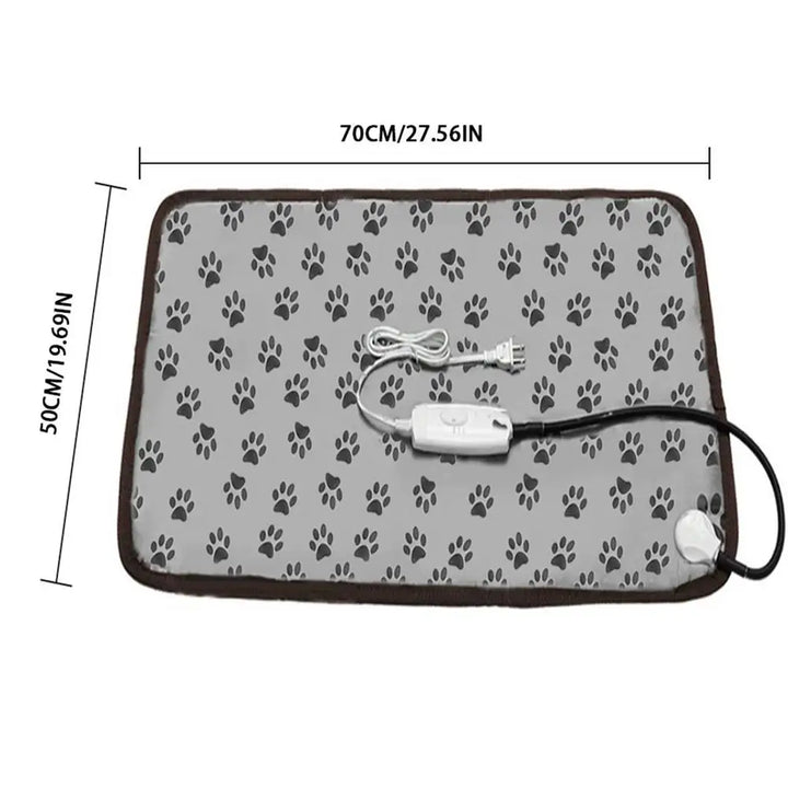 Coussin chauffant chien chat anti-froid et apaisant
