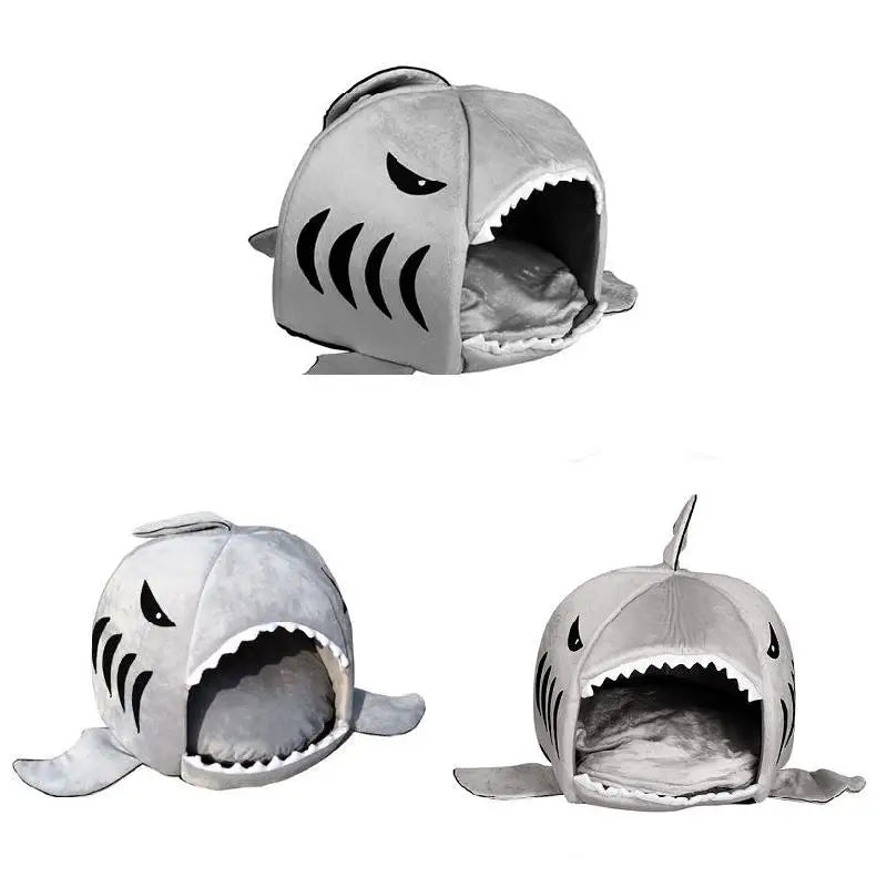 Nid pour animaux de compagnie en forme de requin - HautePattes