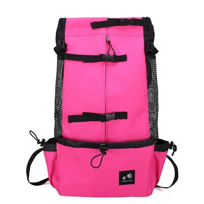 Sac à dos d'extérieur à Double épaule pour chien, sac de transport réfléchissant réglable pour chiens bouledogue français carlin, sac à dos de transport pour voyage - HautePattes