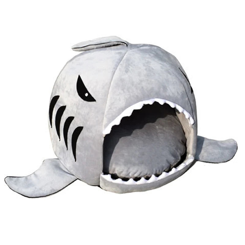 Nid pour animaux de compagnie en forme de requin - HautePattes