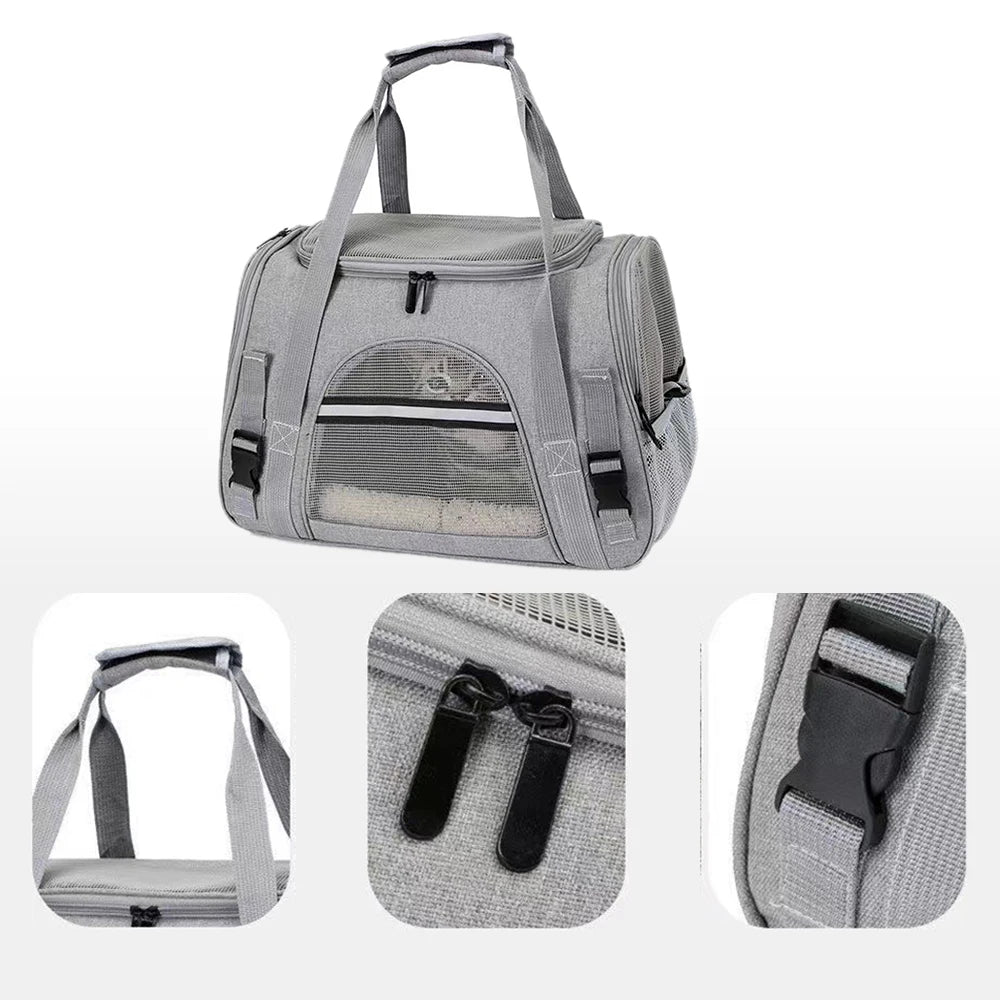 Sac de transport pour animal andoulière réglable - HautePattes