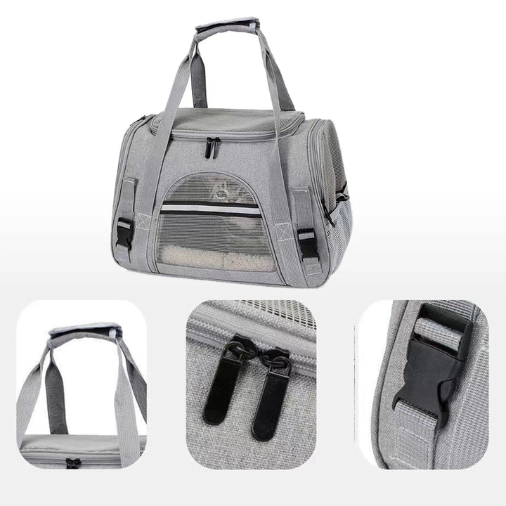 Sac de transport pour animal andoulière réglable - HautePattes