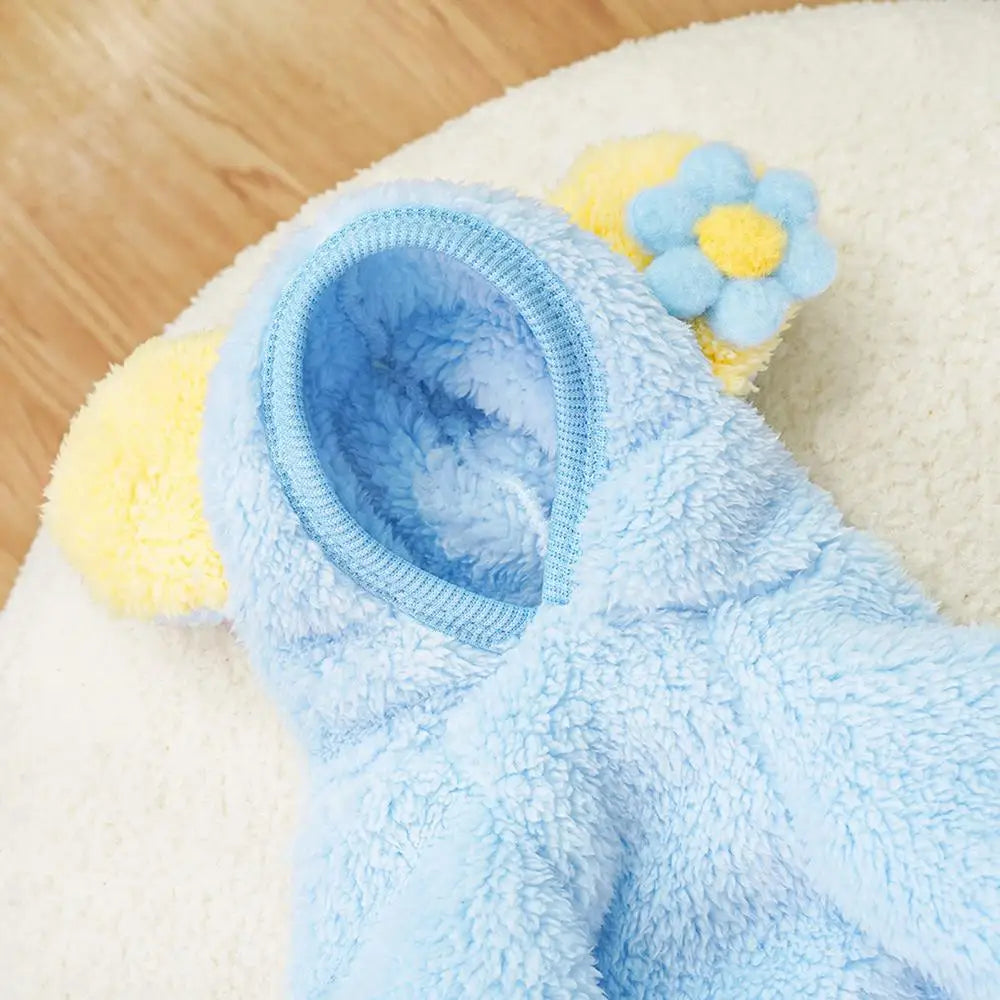 Manteau en Peluche pour Chiens et Chats - HautePattes