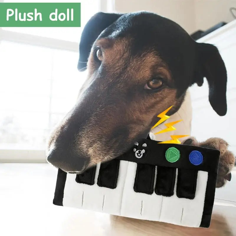 Jouet en Peluche Piano Olfactif pour Chien - HautePattes