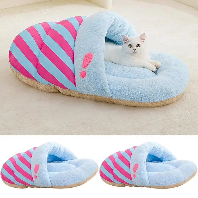 Lit d’hiver pour animaux de compagnie Design pantoufle - HautePattes