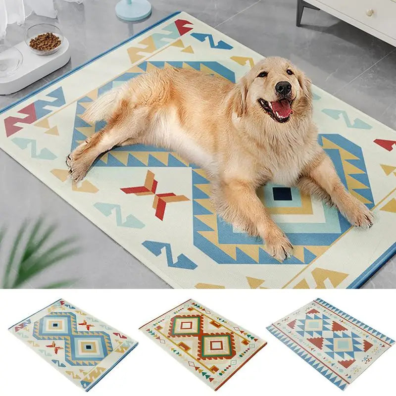 Tapis Rafraîchissant pour Chiens – Fraîcheur Instantanée - HautePattes
