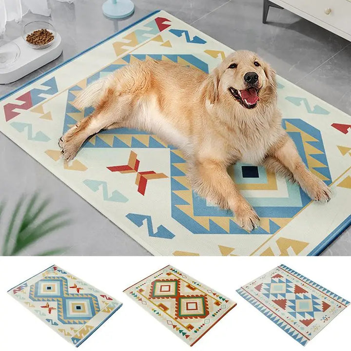 Tapis Rafraîchissant pour Chiens – Fraîcheur Instantanée - HautePattes