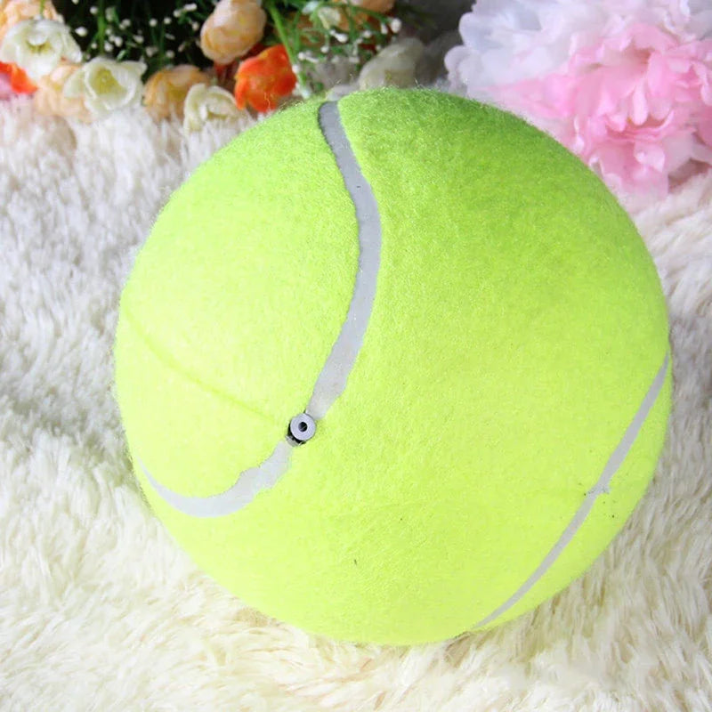 Balle de tennis géante pour chien - HautePattes