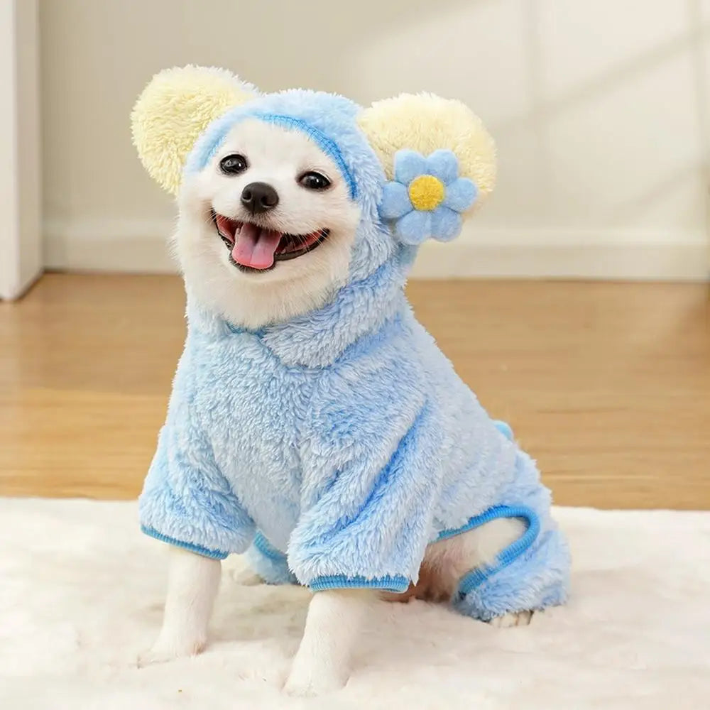 Manteau en Peluche pour Chiens et Chats - HautePattes