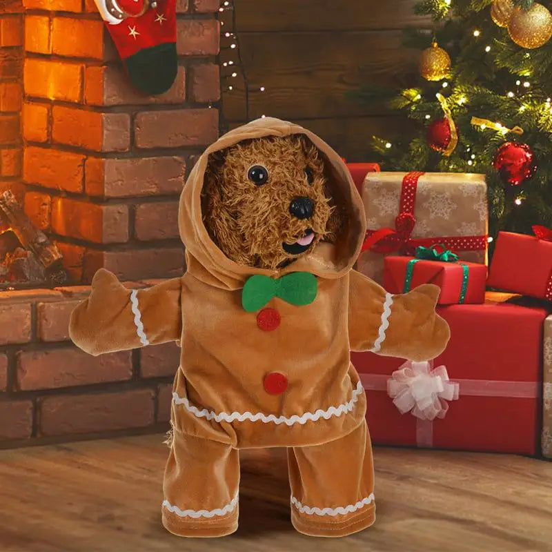 Costume pain d’épice pour chien : fou rire, douceur, souvenirs