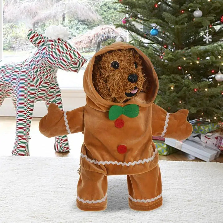 Costume pain d’épice pour chien : fou rire, douceur, souvenirs