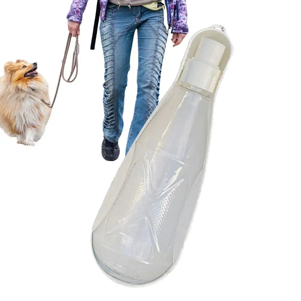Bouteille d'eau portable 450 ml pour chiens - HautePattes