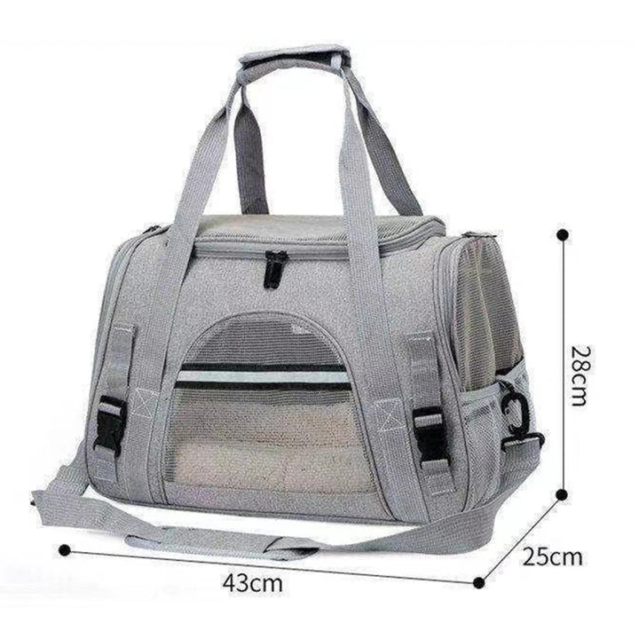 Sac de transport pour animal andoulière réglable - HautePattes
