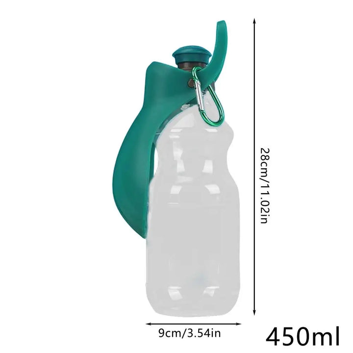 Distributeur d'eau portable pour chien avec gobelet pliable - HautePattes