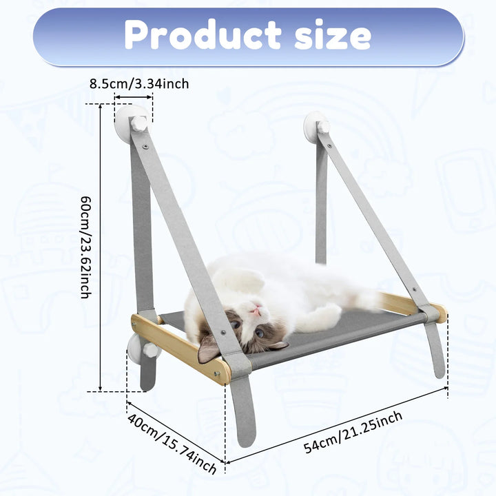 Lit hamac pour chat : son coin secret en hauteur