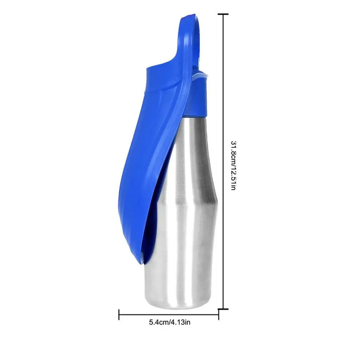 Gourde en acier inoxydable 760 ml pour chien - HautePattes