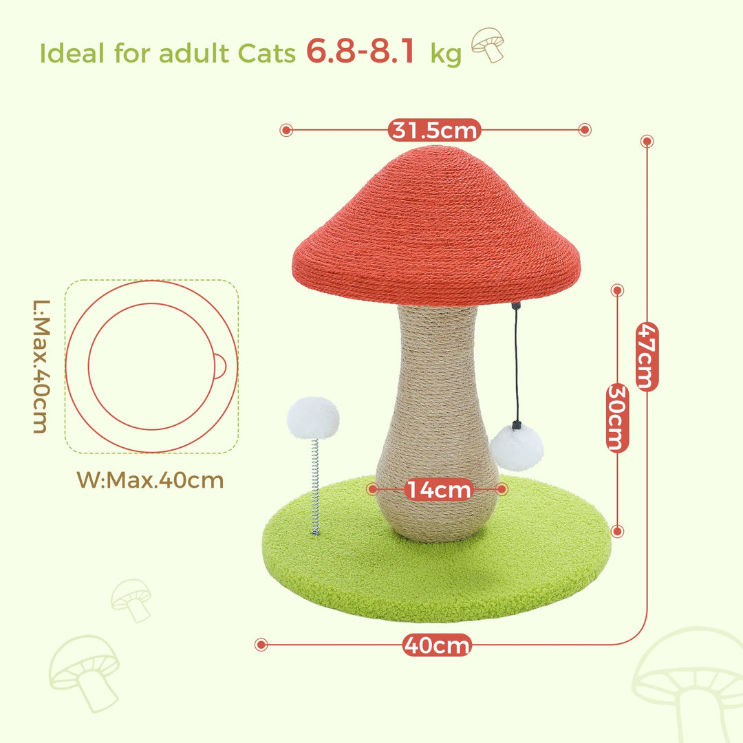 Griffoir Champignon pour Chat - HautePattes