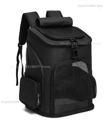 Sac à dos de Transport pour animaux de compagnie, respirant, pliable, sac de voyage, extensible, grande capacité, créatif pour chats et chiens - HautePattes