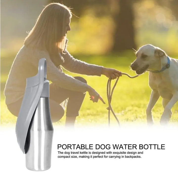 Gourde en acier inoxydable 760 ml pour chien - HautePattes