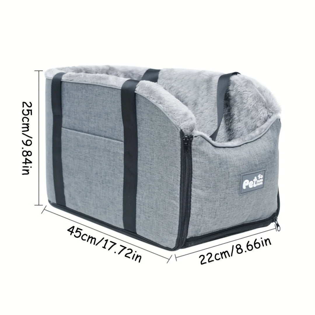 Siège Auto Portable Écologique pour Chiens et Chats - HautePattes