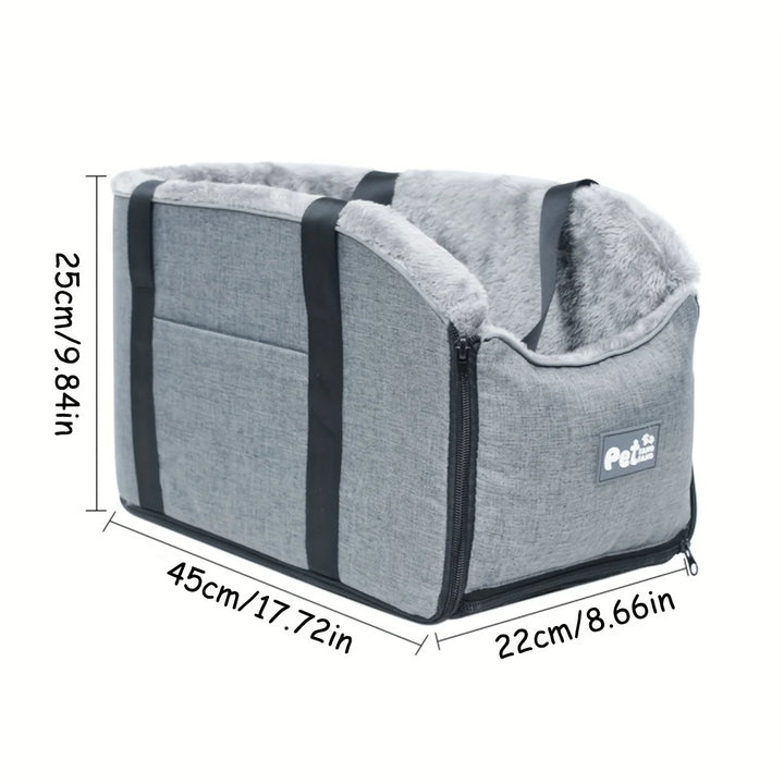 Siège Auto Portable Écologique pour Chiens et Chats - HautePattes