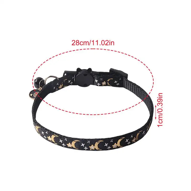 Collier chat Moon & Star : lien sacré & style céleste