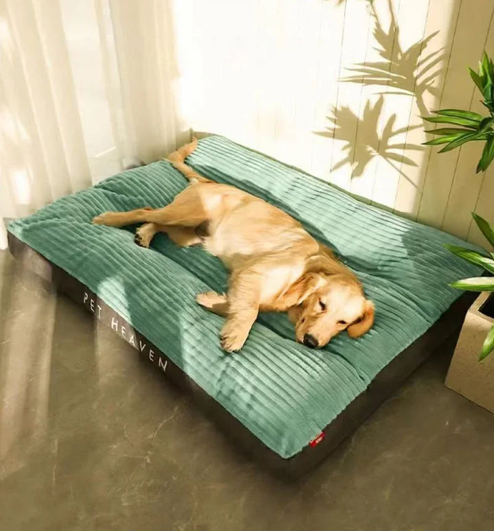 Tapis en Velours Côtelé pour Chien - HautePattes