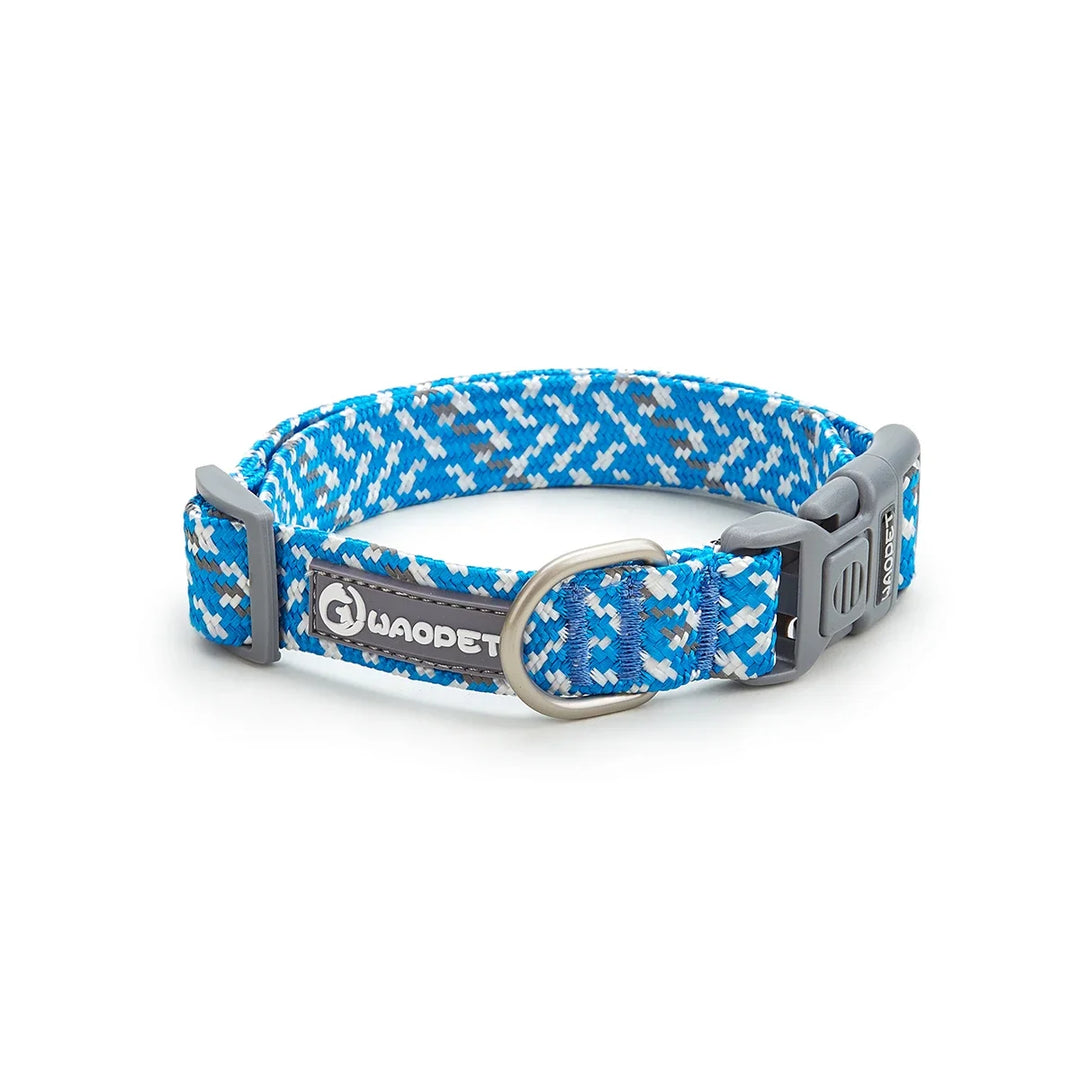 Collier réfléchissant chien & chat : visible la nuit, discret au quotidien