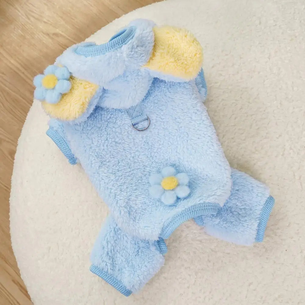 Manteau en Peluche pour Chiens et Chats - HautePattes