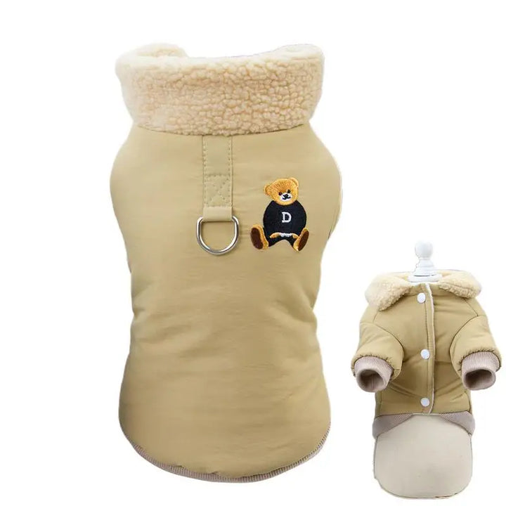 Manteau doux et chaud pour petit chien élégant