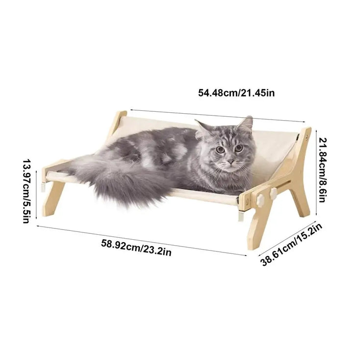 Perchoir suspendu hamac de fenêtre pour chat - HautePattes