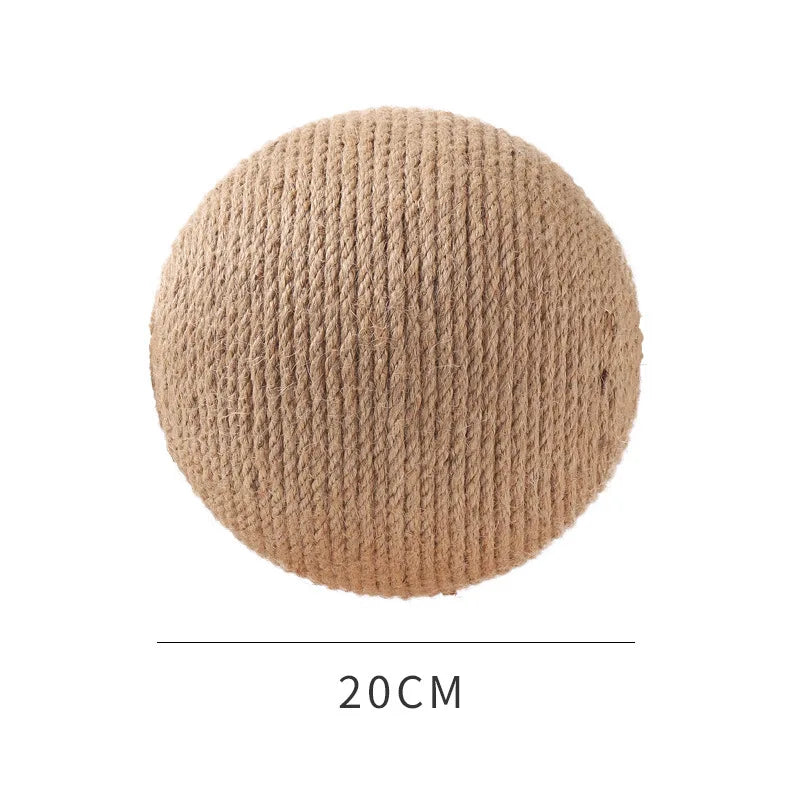 Griffoir en Bois avec Balle Suspendue - HautePattes