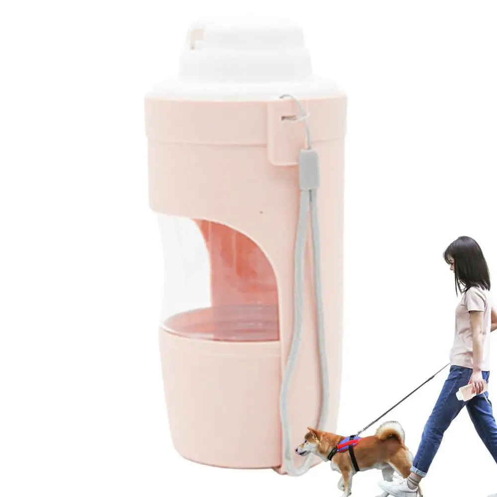 Gourde Portable 2-en-1 pour Chien - HautePattes