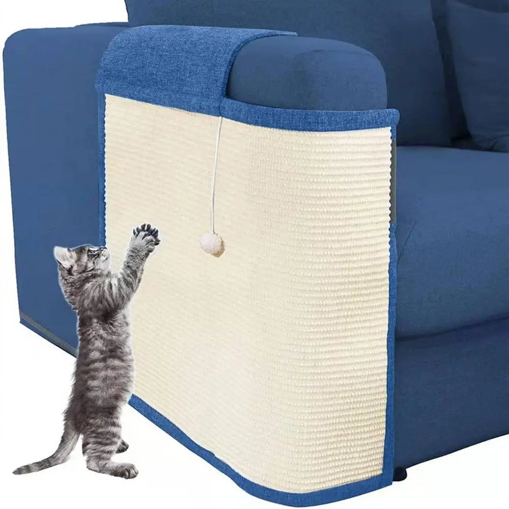 Tapis à griffer en sisal – Son instinct est intact, ton canapé aussi