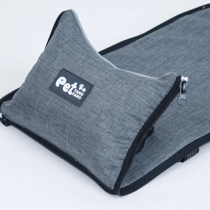 Siège Auto Portable Confort Premium – Console Centrale pour Chats & Petits Chiens - HautePattes