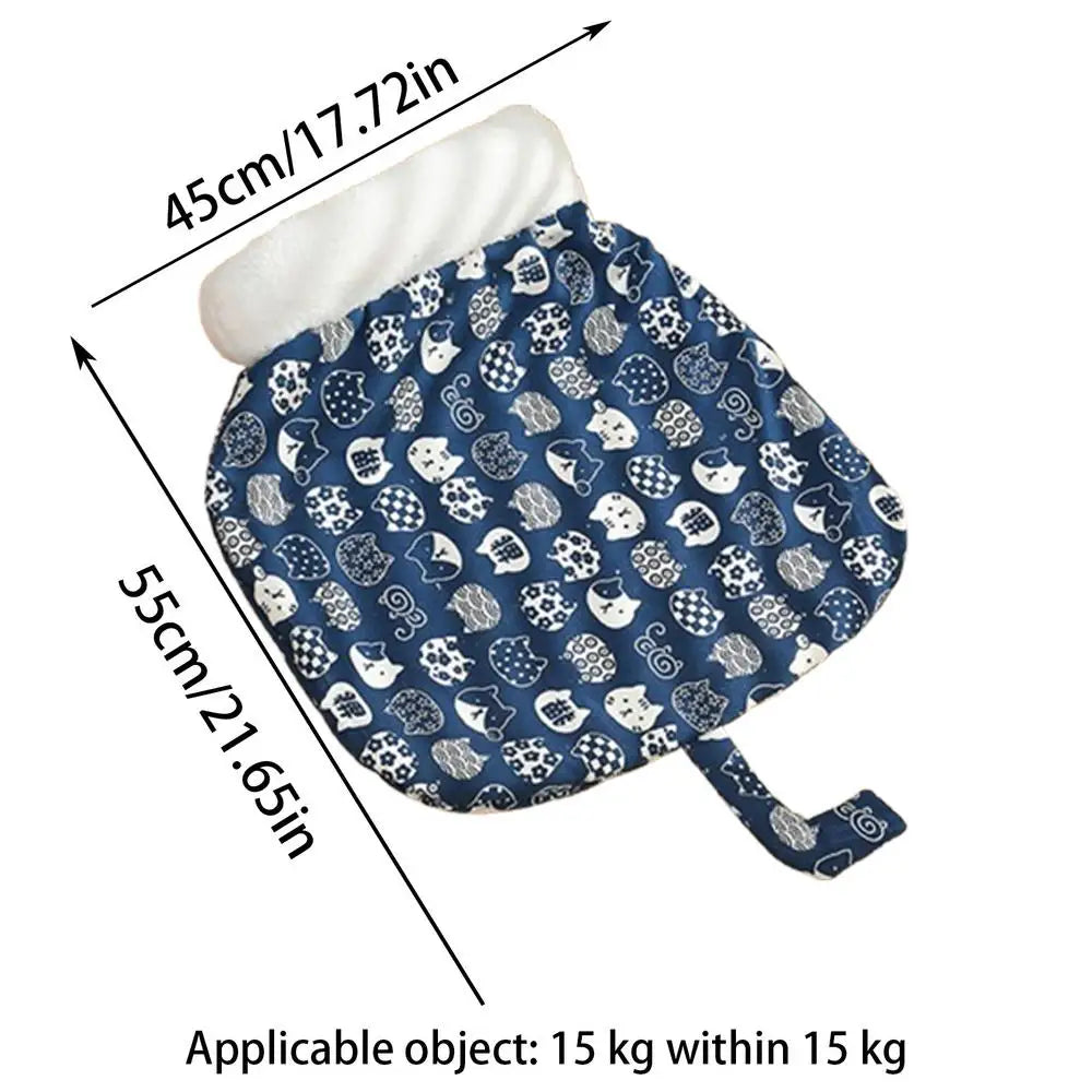 Sac de couchage douillet pour chat – chaleur, tendresse et repos profond