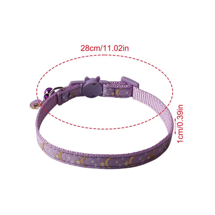 Collier chat Moon & Star : lien sacré & style céleste