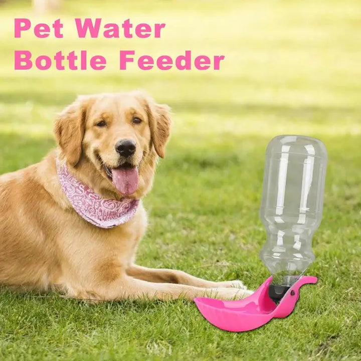 Distributeur d'eau portable pour chien avec gobelet pliable - HautePattes
